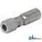 A & I Products (HC-MT) Flareless Compression SAE J514 3" x0.5" x0.5" A-MT-04-06 - alternate 1